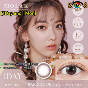 [1Day and 1Month]MOLAK Sakura Petal モラク サクラペタル